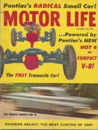 MOTOR LIFE 1960 OCT - NEW TEMPEST,CUSTOMS,FACEL VIGA HK-500,ATHOL GRAHAM